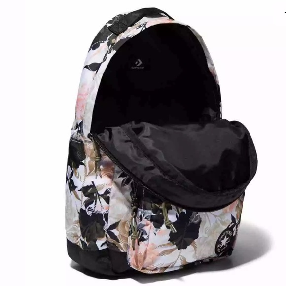 Converse Go Backpack Print Cream Women’s AUTHENTIC - Picture 3 of 8